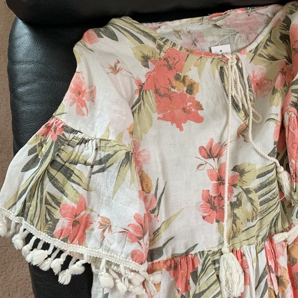 Francesca Bettini Linen Dress, Size XS, Made Italy - Picture 5 of 8